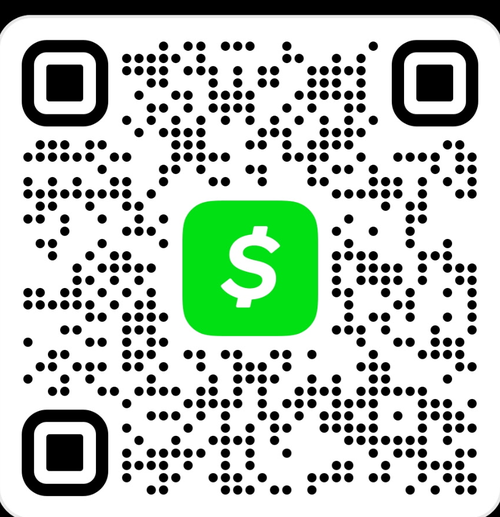 Scan to give via Cash App